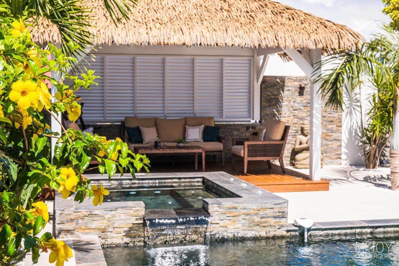 La Villa Rosaya - Piscine & Jacuzzi Сен-Пьер Экстерьер фото