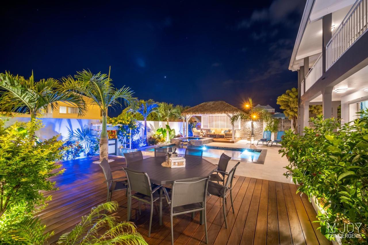 La Villa Rosaya - Piscine & Jacuzzi Сен-Пьер Экстерьер фото